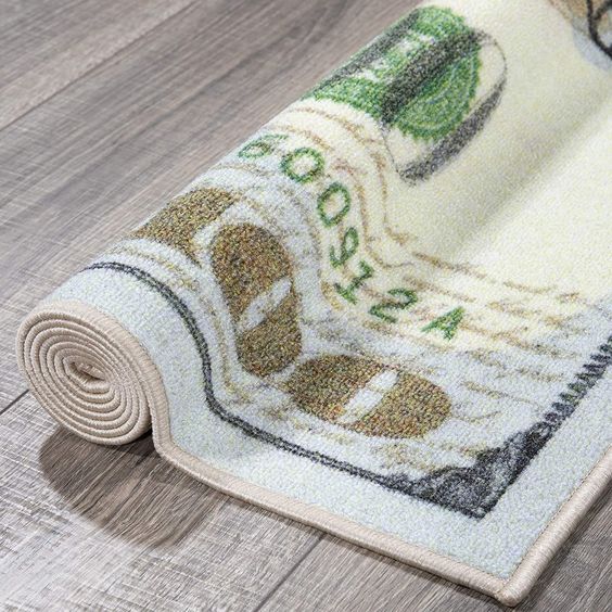 Alfombras DÓLAR: Tu Toque Mágico para Paredes y Pisos con Estilo y atraer el dinero 💵