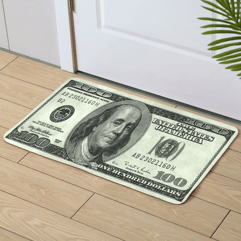 Alfombra Dólar Bienvenida 60cm * 40cm