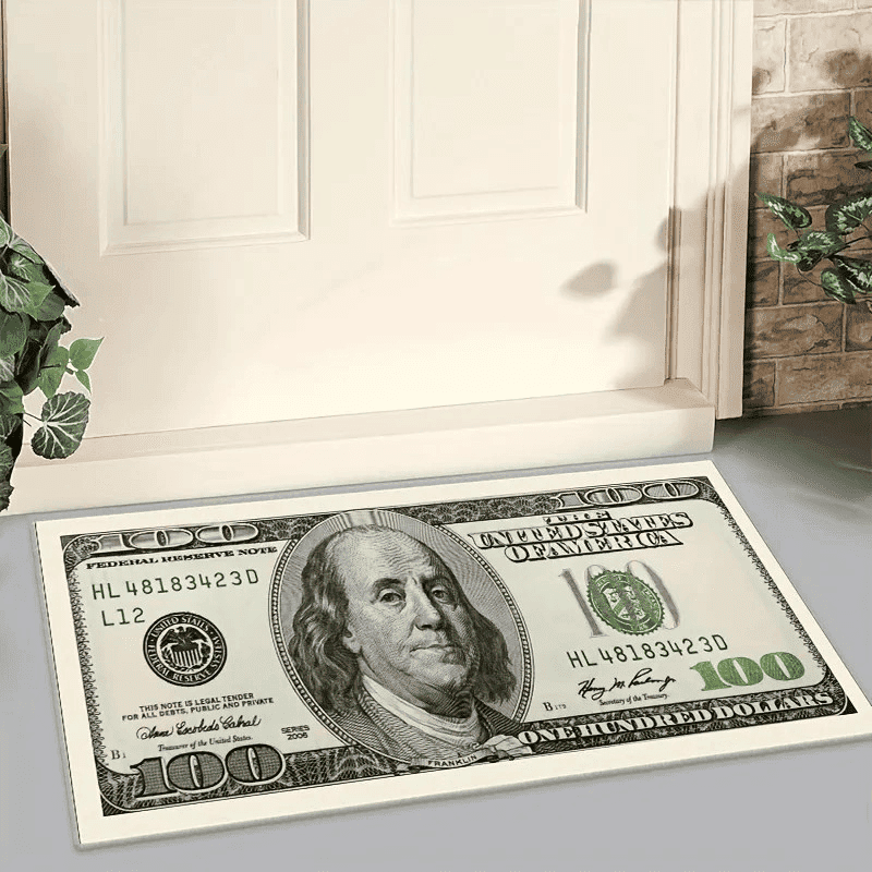 Alfombra Dólar Bienvenida 60cm * 40cm